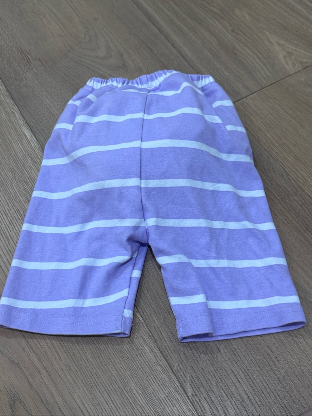 Kids Lavender Stripe Pajama Bottoms
